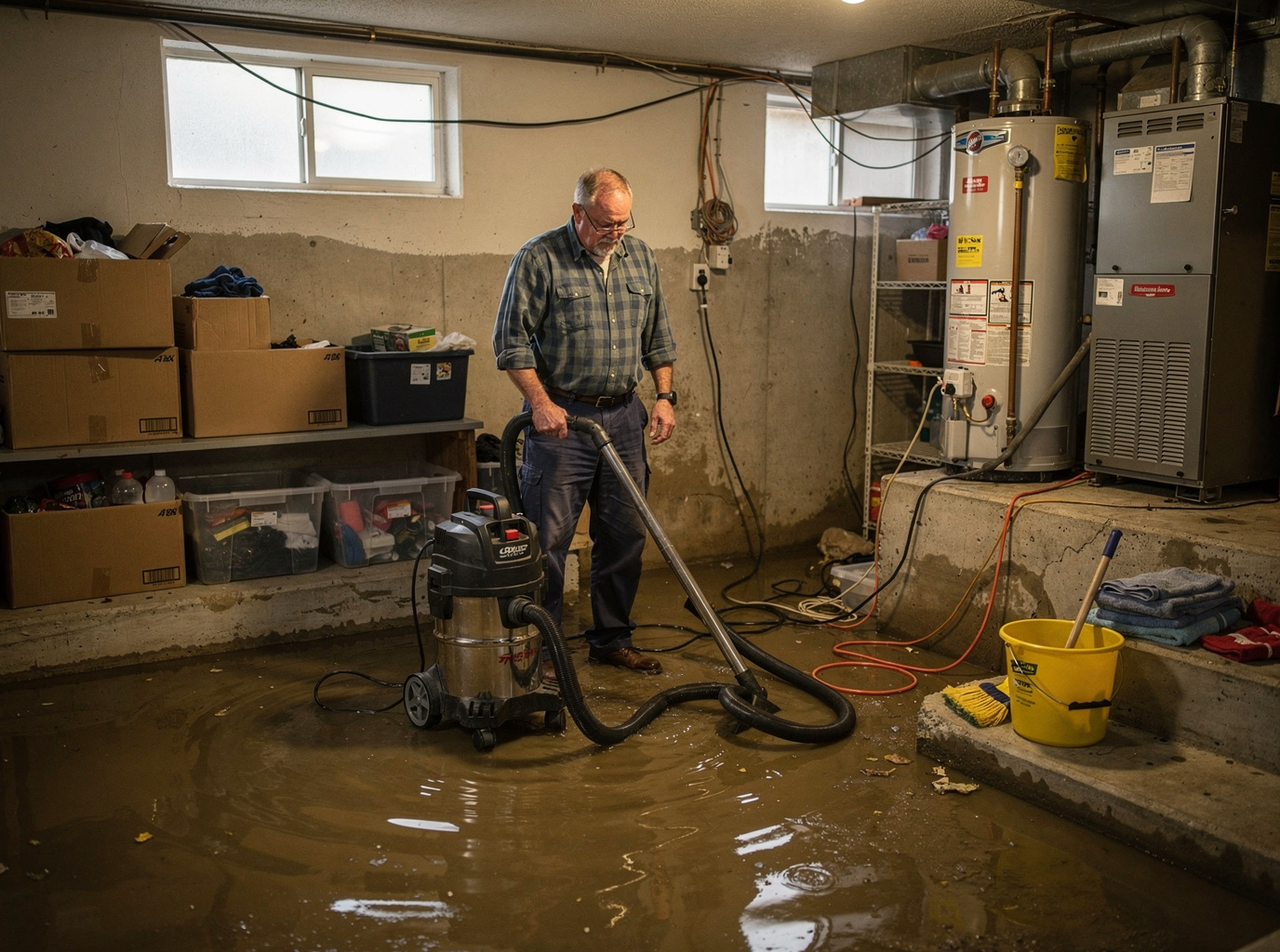 What To Do First After A Basement Flood In Decatur
