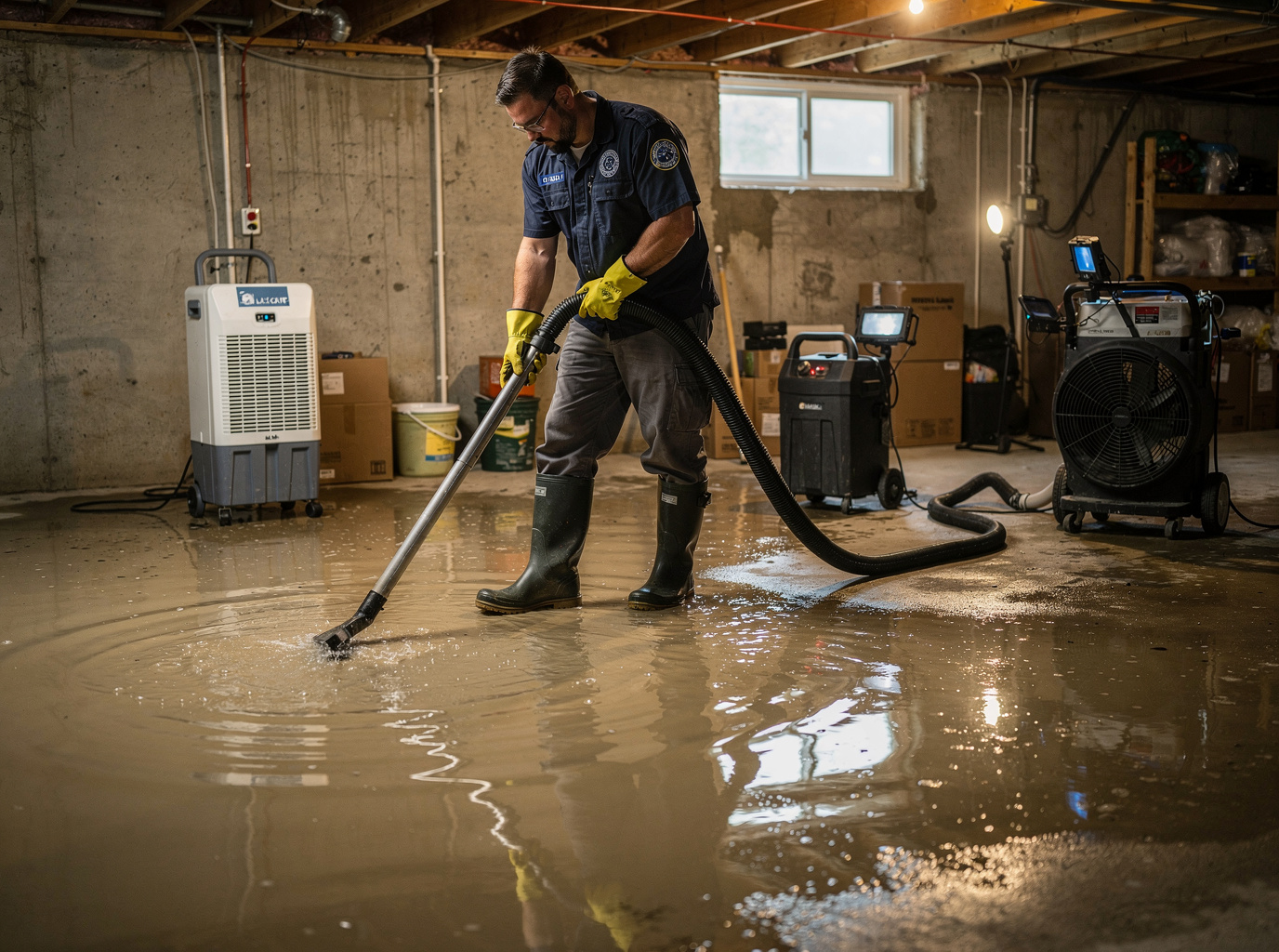 Basement Water Removal in Decatur
